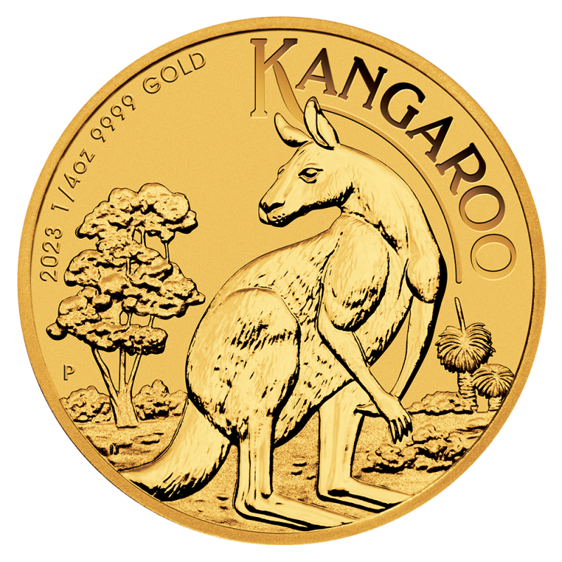 Kangaroo 1/4 oz Gold Coin 2023
