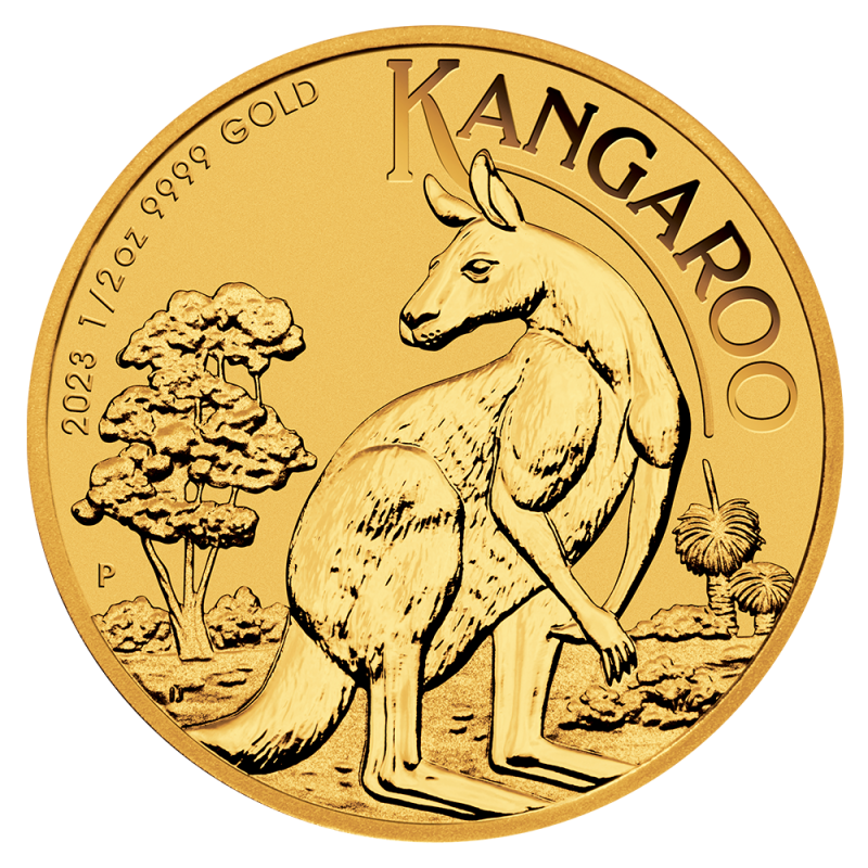 Kangaroo 1/2oz Gold Coin 2023