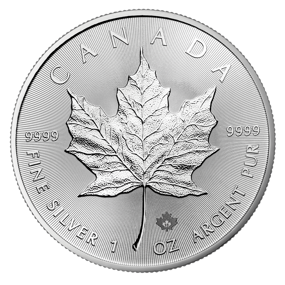 Maple Leaf 1oz silver coin margin scheme