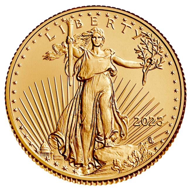 American Eagle 1/10 oz Gold Coin 2023