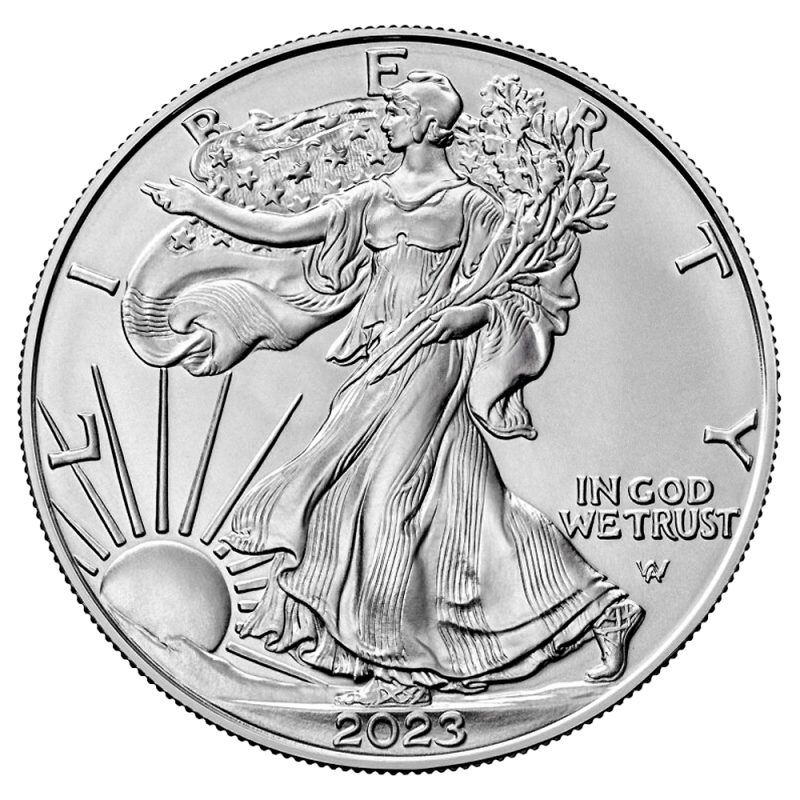 American Eagle 1oz Silver Coin 2023 - margin scheme