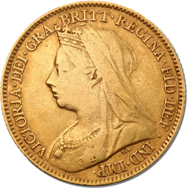 Half Sovereign Victoria Gold Coin | different years
