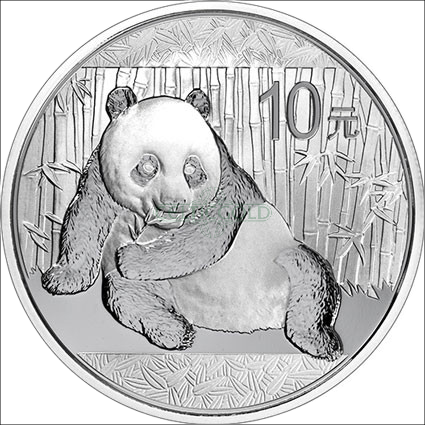 China Panda 1oz Silver Coin 2015 margin scheme