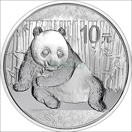 China Panda 1oz silver coin 2015 | margin scheme
