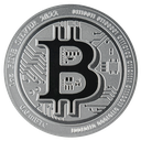 Niue Bitcoin 1oz Silver Coin 2022 | margin scheme 