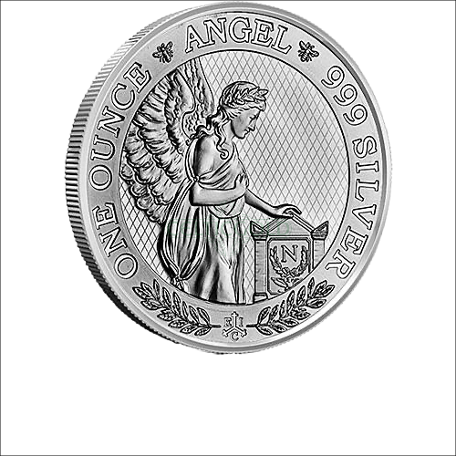 St. Helena Napoleon Angel 1oz Silver Coin 2021 margin scheme