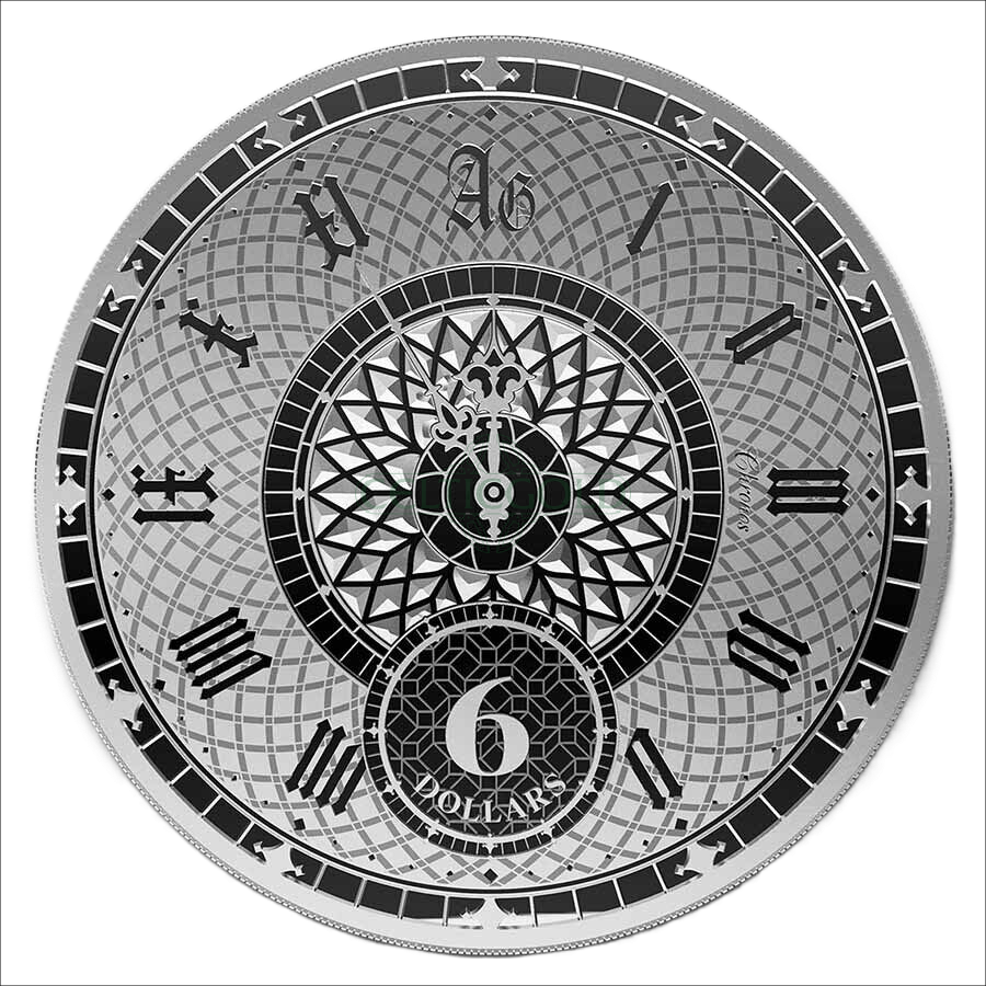 Tokelau Chronos 1oz Silver Coin 2022 | margin scheme 