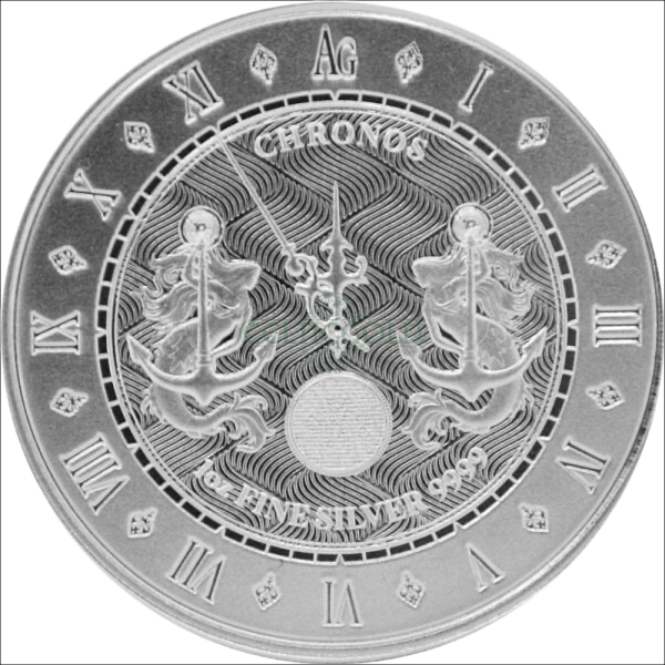 Tokelau Chronos 1oz Silver Coin 2021 | margin scheme 