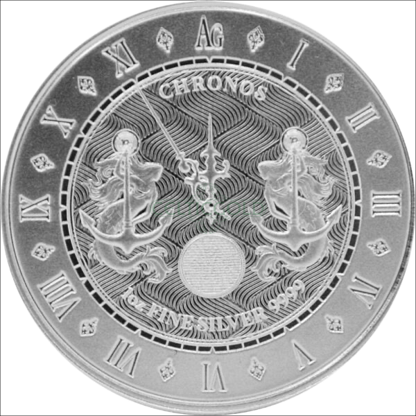 Tokelau Chronos 1oz Silver Coin 2021 margin scheme 