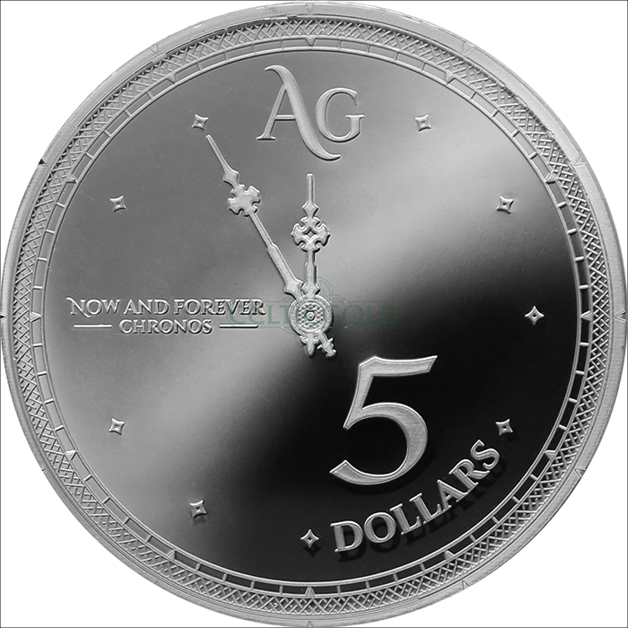 Tokelau Chronos 1oz Silver Coin 2019 margin scheme 