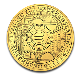 100 Euro European Monetary Union 1/2oz Gold Coin 2002 | Germany