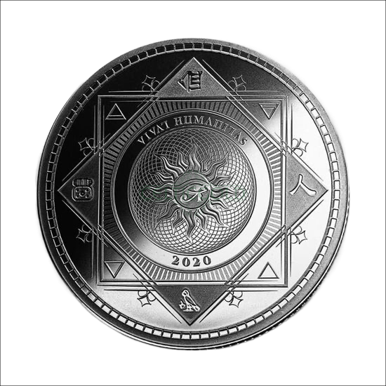 Tokelau Vivat Humanitas 1oz silver coin 2020 | margin scheme 