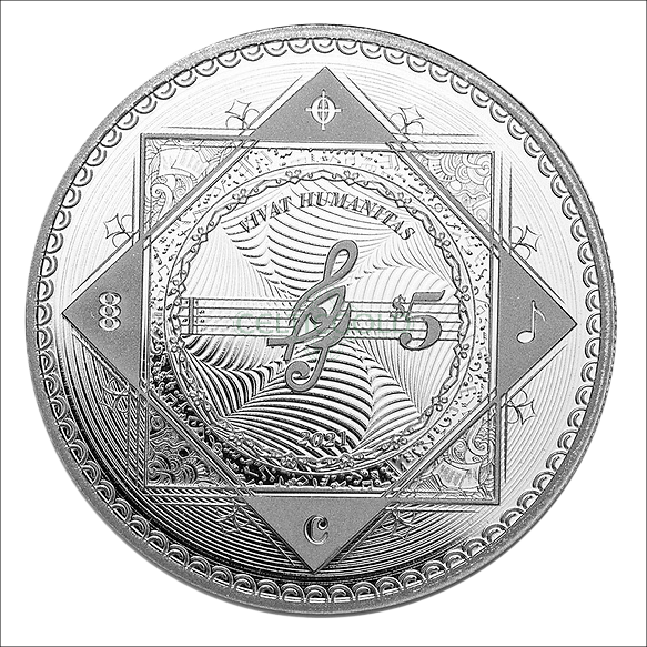 Tokelau Vivat Humanitas 1oz Silver Coin 2021 | margin scheme 