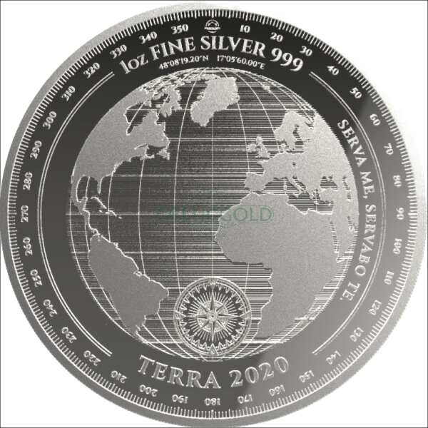 Tokelau Terra 1oz Silver Coin 2020 | margin scheme 