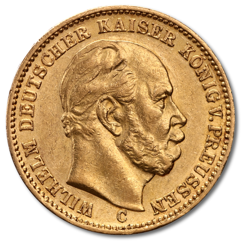 20 Mark Emperor Wilhelm I. Gold Coin | 1871-1888 | Prussia