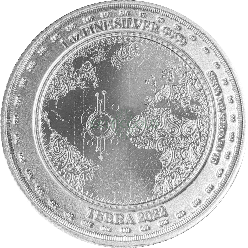 Tokelau Terra 1oz Silver Coin 2022 | margin scheme 