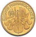 Vienna Philharmonic 1oz Gold Coin different years