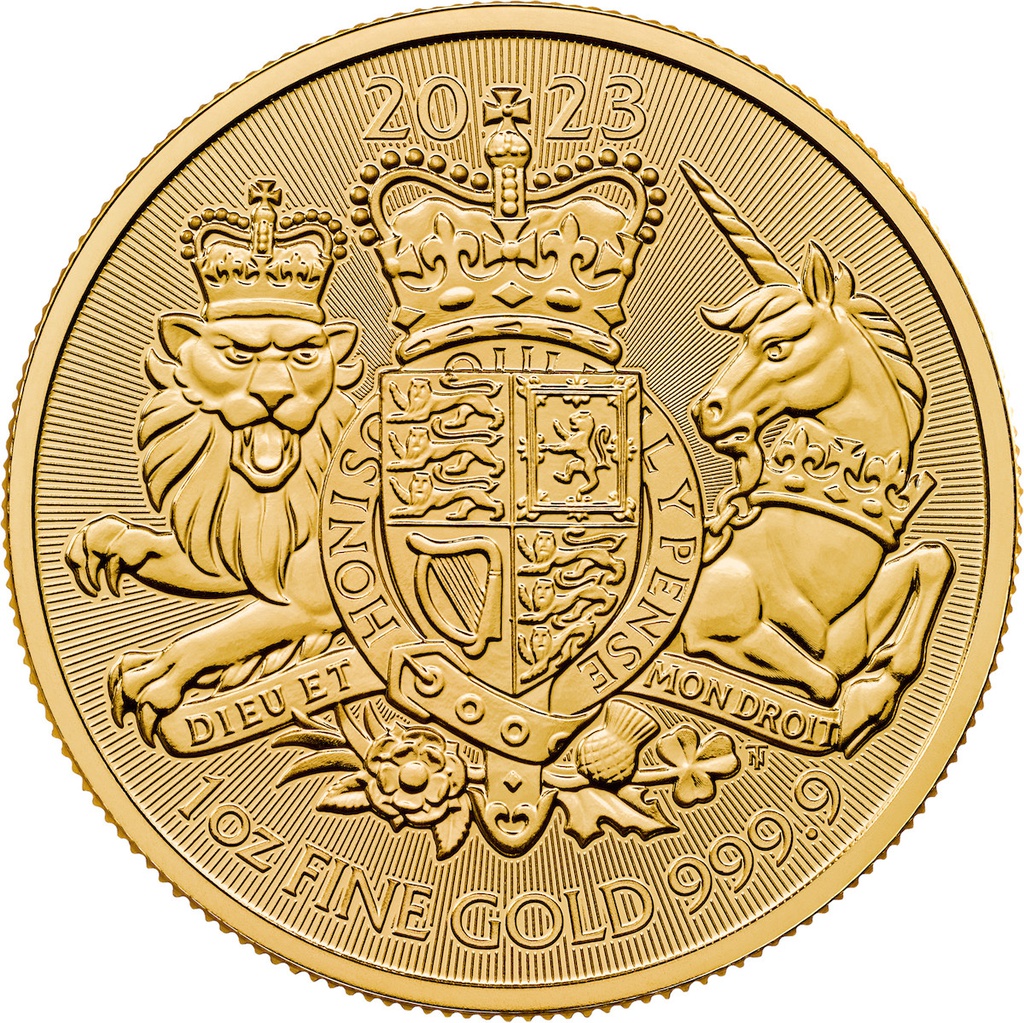 Royal Arms 1oz Gold Coin 2023