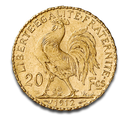 20 French Francs Marianne Rooster Gold Coin | 1899-1914