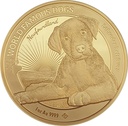 World Famous Dogs Labrador 1oz Gold Coin 2023