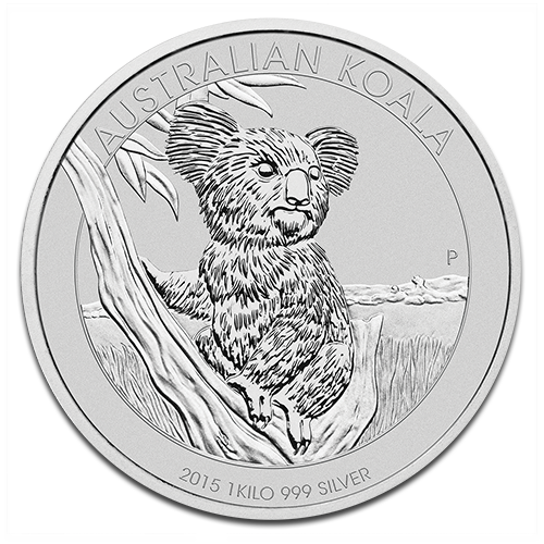Koala 1kg Silver Coin 2015 | margin scheme