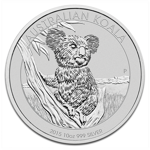 Koala 10oz Silver Coin 2015 | margin scheme