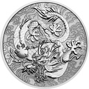 Australian "Chinese Myth & Legends" Dragon 1oz Silver Coin 2021 margin scheme