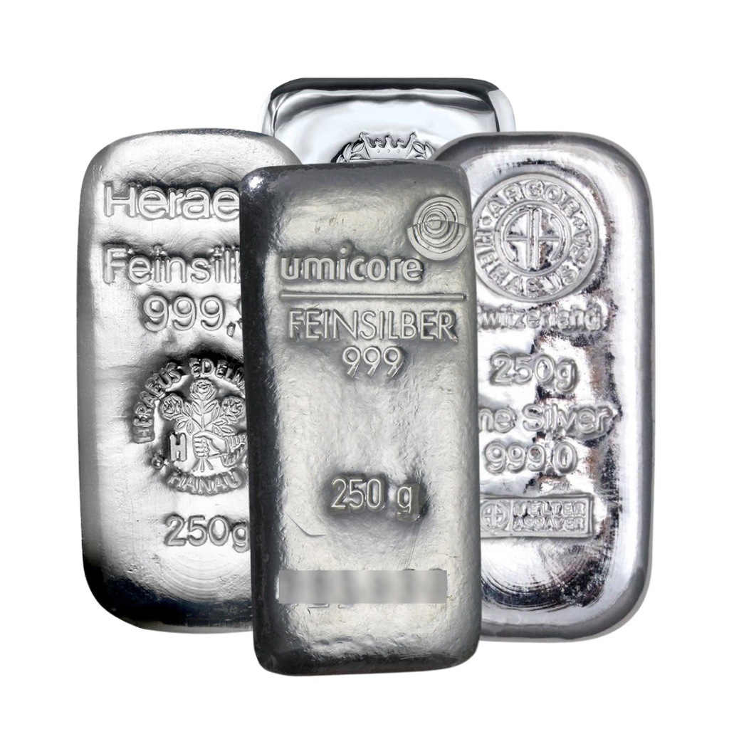 250 Gram Silverbar | Pre Owned