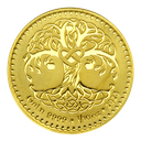 Tree of Life Ireland 1/10oz Gold Medal 2023