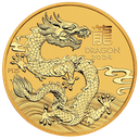 Lunar III Dragon 1 oz Gold Coin 2024