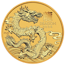 Lunar III Dragon 1/10 oz Gold coin 2024