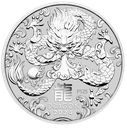Lunar III Dragon 1/2oz Silver Coin 2024 | margin scheme