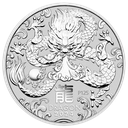 Lunar III Dragon 1oz Silver Coin 2024