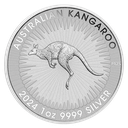 Kangaroo 1 Unze Silver Coin 2024