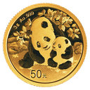 China Panda 3g Gold Coin 2024