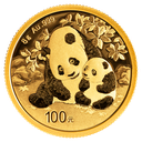 China Panda 8g Gold Coin 2024