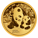 China Panda 15g Gold Coin 2024