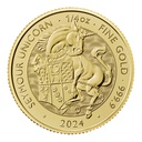 Tudor Beasts Seymour Unicorn 1/4 oz Gold Coin 2024