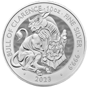 Tudor Beasts The Bull of Clarence 10oz Silver Coin 2023 | margin scheme