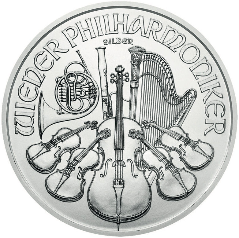 Vienna Philharmonic 1oz Silver Coin 2024 | margin scheme