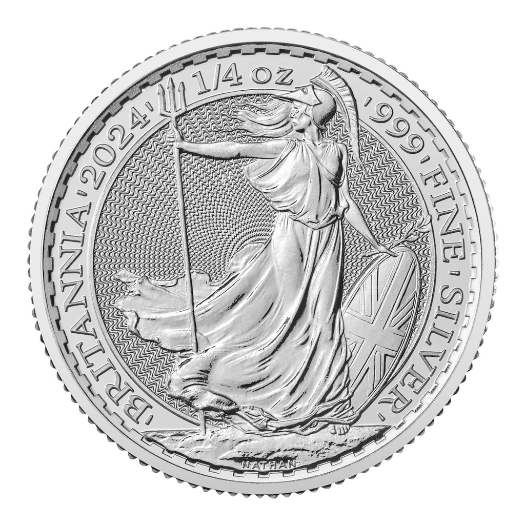 Britannia 1/4oz Silver Coin 2024 | margin scheme