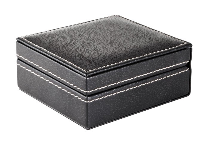 Coin Case XS in elegant Leather optic for Coins up to 70 mm