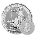 Britannia Coronation King Charles III 1oz Silver Coin 2023 | margin scheme