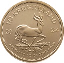 Krugerrand 1/2oz Gold Coin 2024