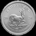 Krugerrand 1oz Silver Coin 2024