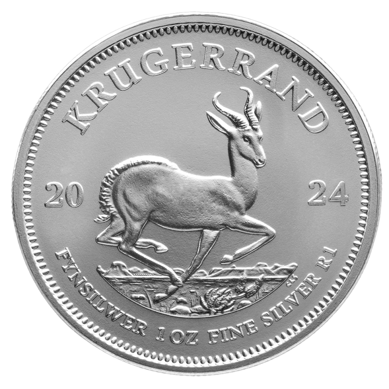 Krugerrand 1oz Silver Coin 2024 margin scheme