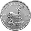 Krugerrand 1oz Silver Coin 2024 margin scheme