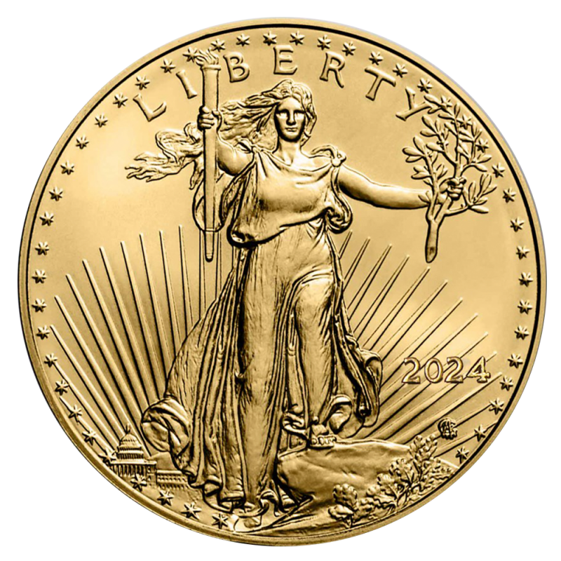American Eagle 1/2 oz Gold Coin 2024