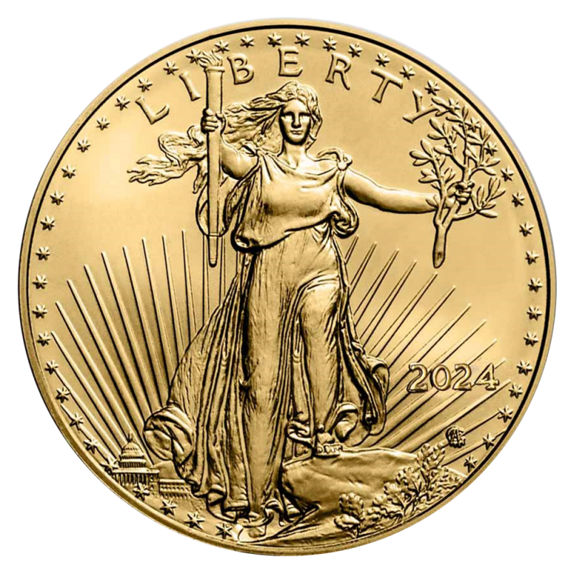 American Eagle 1/4 oz Gold Coin 2024