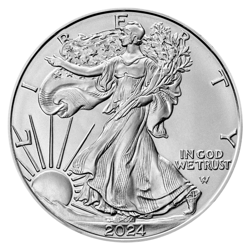 American Eagle 1oz Silver Coin 2024 | margin scheme